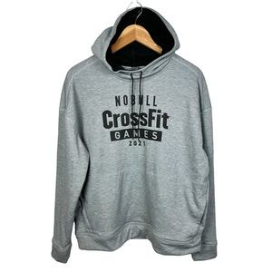 NOBULL Heather Gray CrossFit Hoodie